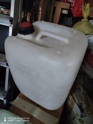 2 Bidones 5 litros blanco