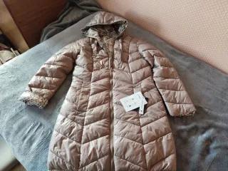 Anorak Cortefiel Beige Mujer