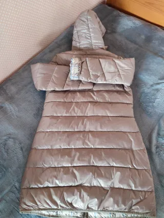 Anorak Cortefiel Beige Mujer