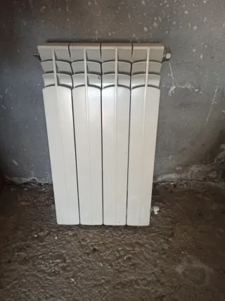 Radiadores de aluminio blanco para agua