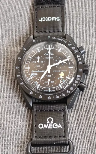 RELOJ SNOOPY NEGRO MISSION TO MOON NUEVO A 25 EUR