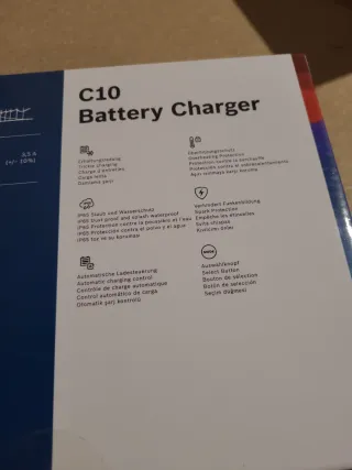 Cargador Batería Coche Bosch C10 12V