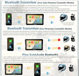 NUEVO.SIN USAR.Carpuride 702BSPro Pantalla Táctil