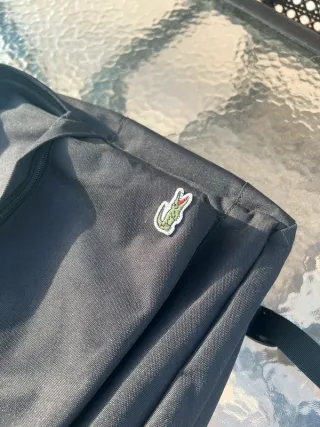 Mochila Lacoste Negra