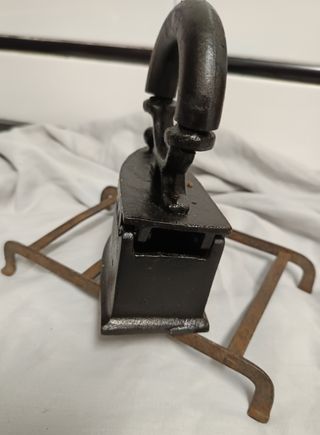 Pareja Planchas Carbón Antiguas