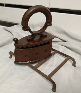 Pareja Planchas Carbón Antiguas