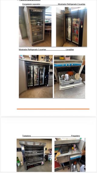 Maquinaria Hostelería, todo equipamiento de obrado