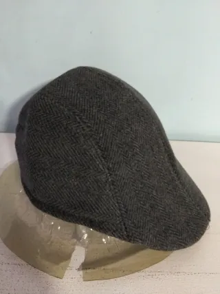 Gorra de pico estilo tweed