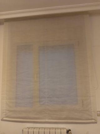 Estor enrollable beige