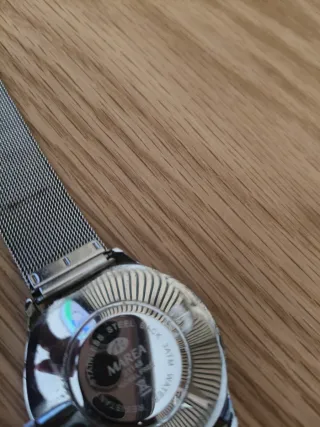 Reloj Marea Mujer Plata y Blanco