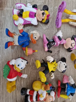 Lote 13 Figuras Disney Goma PVC Bully