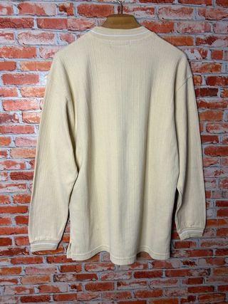 Versace Felpa Girocollo Beige L Uomo