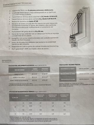 Lote 5 Ventanas PVC Kömmerling