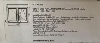 Lote 5 Ventanas PVC Kömmerling