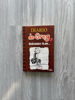 Colección libros- Diario de Greg nº 1,7,10,14 y 15