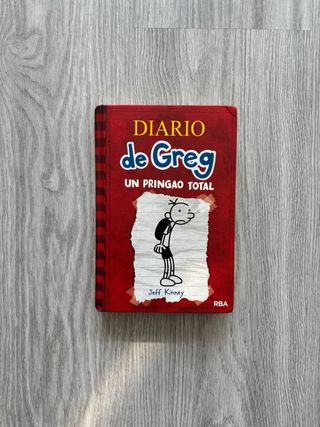 Colección libros- Diario de Greg nº 1,7,10,14 y 15