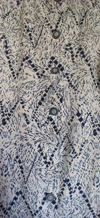 Batas de señora floral talla 50