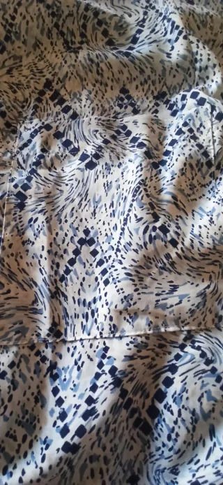 Batas de señora floral talla 50