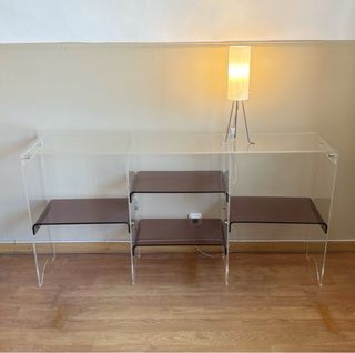 Scaffale acrilico vintage