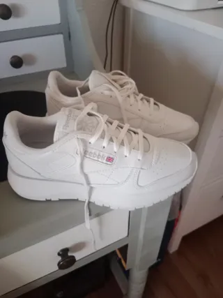 Zapatillas Reebok Classic Mujer Blancas