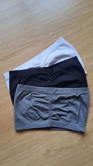 Pack 3 Tops sin tirantes