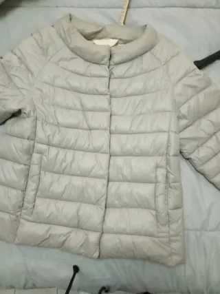 Piumino leggero grigio