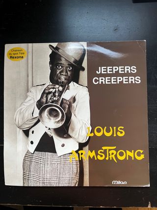 Vinilo Louis Armstrong Jeepers Creepers Jazz
