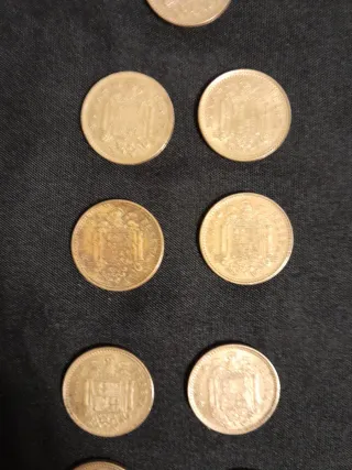 10 Monedas de Pts España Transición, D.G