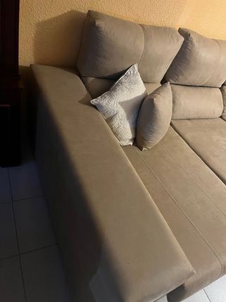 Divano chaise longue 2,70m beige