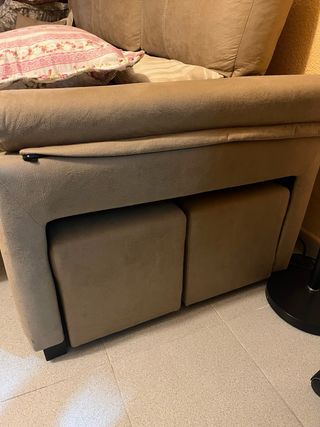 Divano chaise longue 2,70m beige