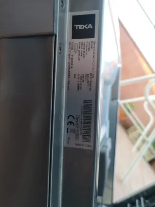 Lavavajillas Teka Inox