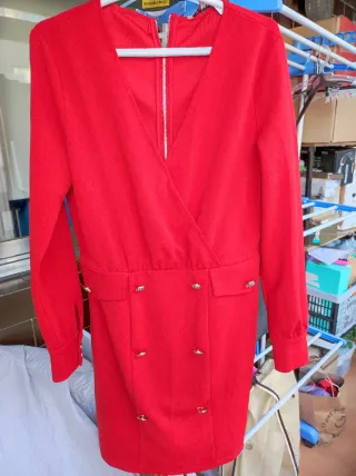 Vestido Rojo Morgan Talla M