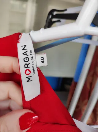 Vestido Rojo Morgan Talla M
