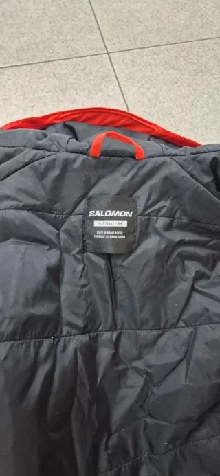Chaqueta Salomon Nieve Esquí Snowboard Negra