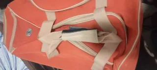 Mochila Naranja con Ruedas