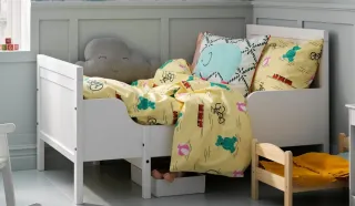 Cama infantil blanca IKEA Colchón incluido