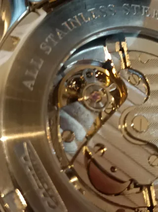 Reloj Casima Cronógrafo Automático Negro/Plata