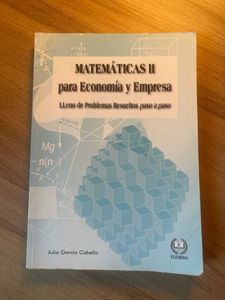 Matemáticas Ii Para Economía Y Empresa
