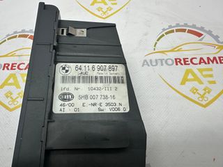 Mando Climatizador BMW 64116907897 64.11 6 907 897