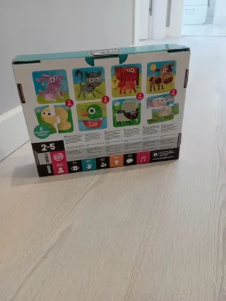 Puzzle infantil Headu 8 progresivos animales 2-5 a