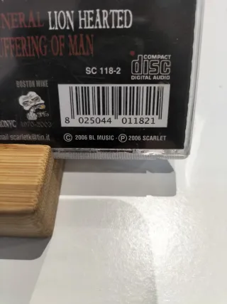 SUBZERO - The Suffering of Man Ed. Europea