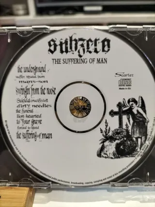 SUBZERO - The Suffering of Man Ed. Europea