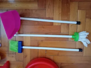 Carro de limpieza y jardinería infantil