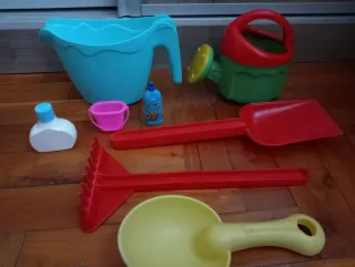 Carro de limpieza y jardinería infantil