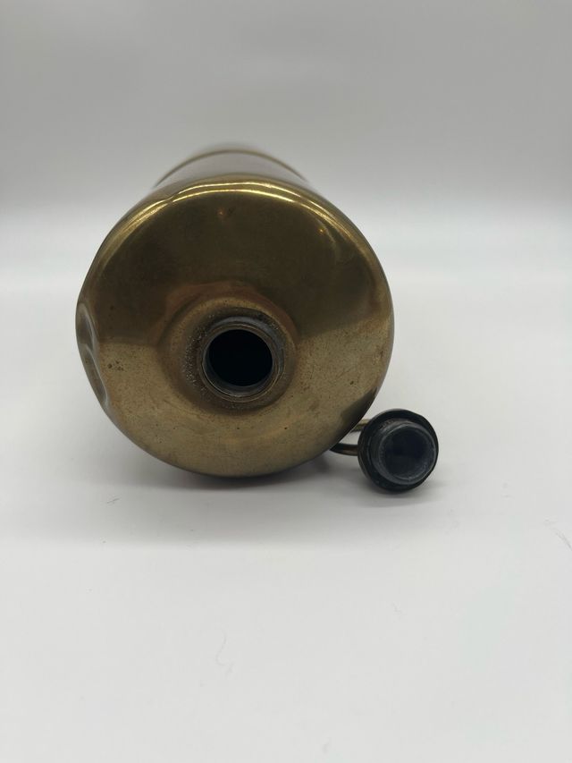 Calentador agua latón principios siglo XX