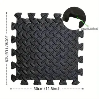 20 Piezas Goma EVA Puzzle Suelo