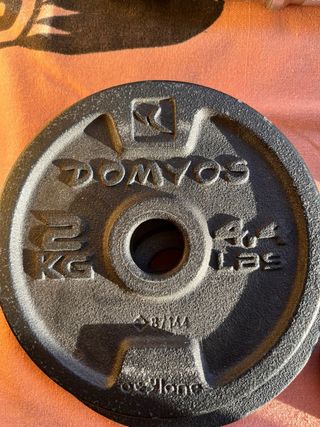 Juego de Mancuernas decathlon