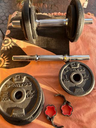 Juego de Mancuernas decathlon