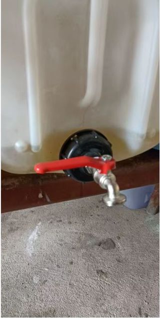 3x Grifo adaptador IBC/GRG de 1000L o Garrafas s60