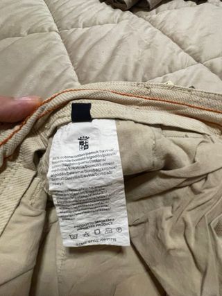 Pantaloni Uomo Marina Militare Beige Taglia L